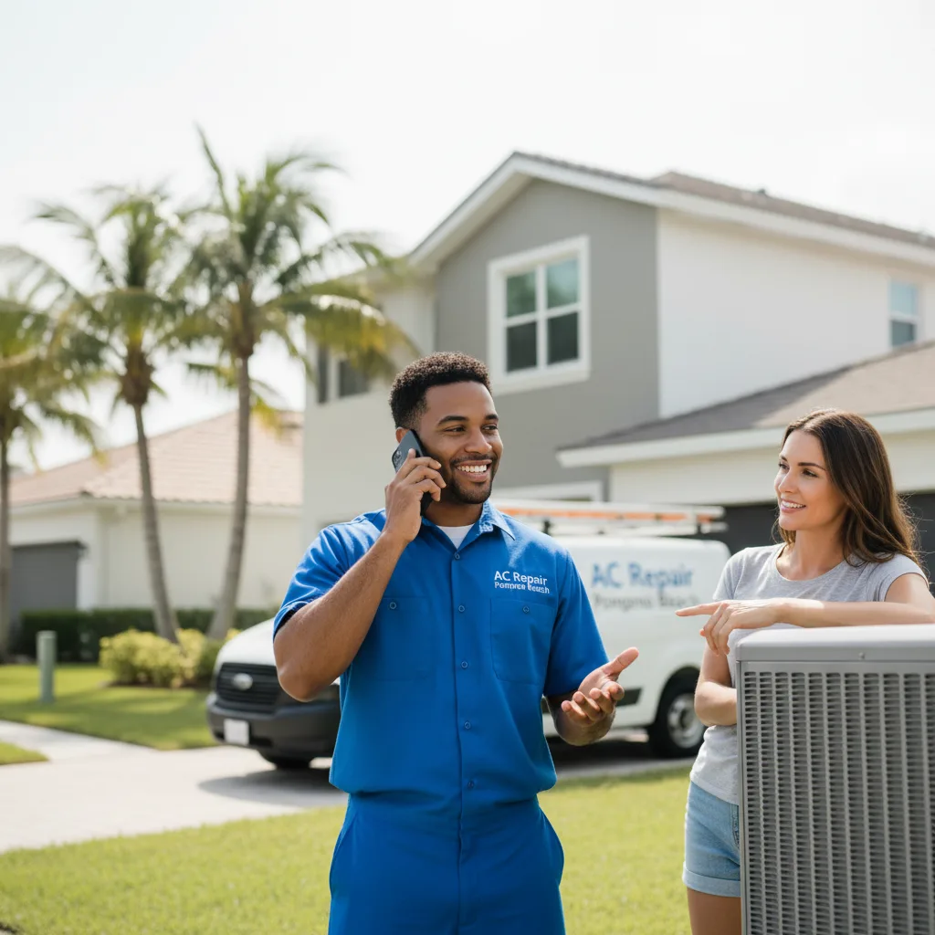 AC Repair Pompano Beach customer support in Licking